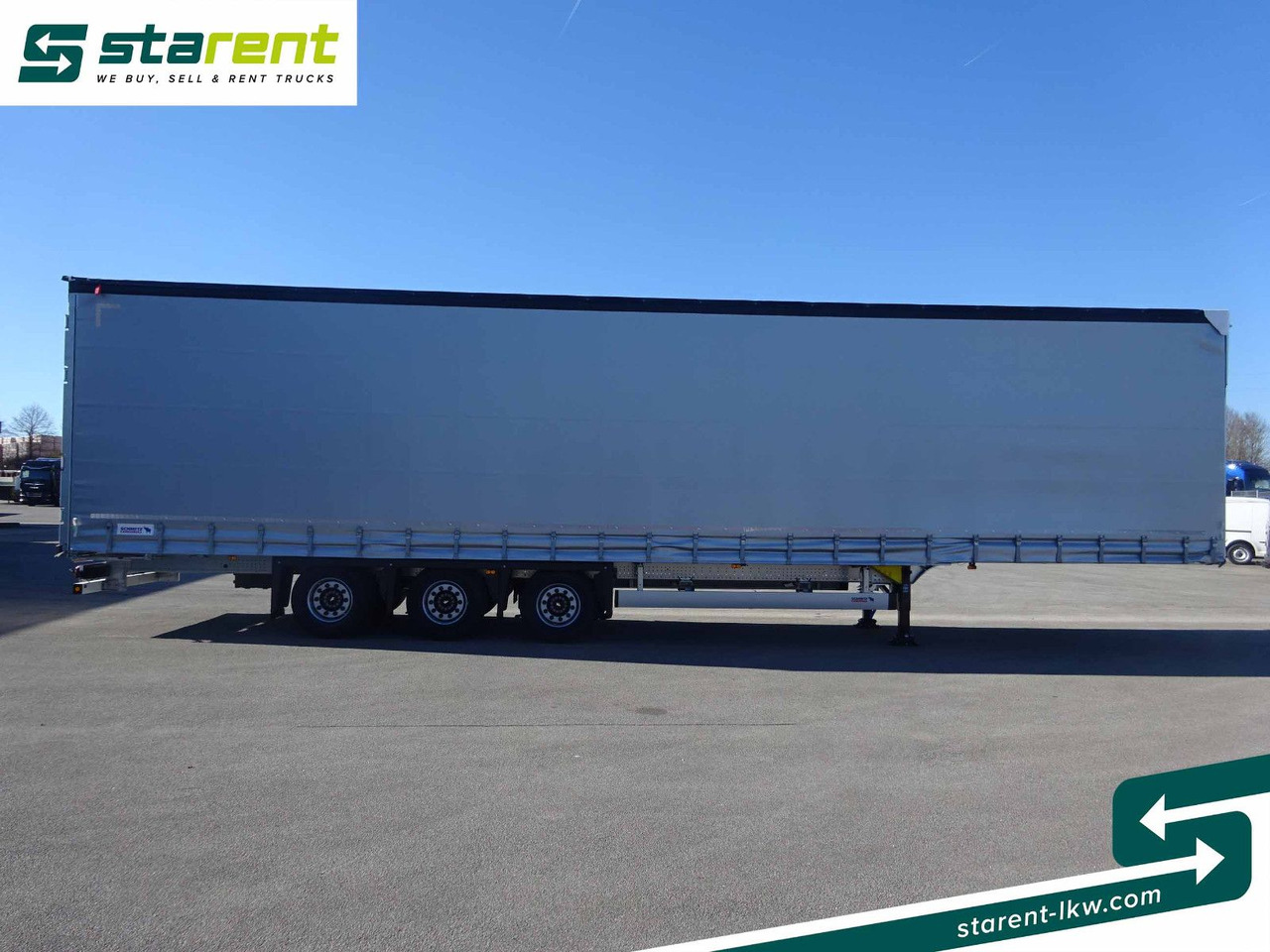 Schmitz Cargobull Megatrailer, Hubdach, Liftachse - Semi-trailer dengan terpal samping: gambar 4 Schmitz Cargobull Megatrailer, Hubdach, Liftachse - Semi-trailer dengan terpal samping: gambar 4