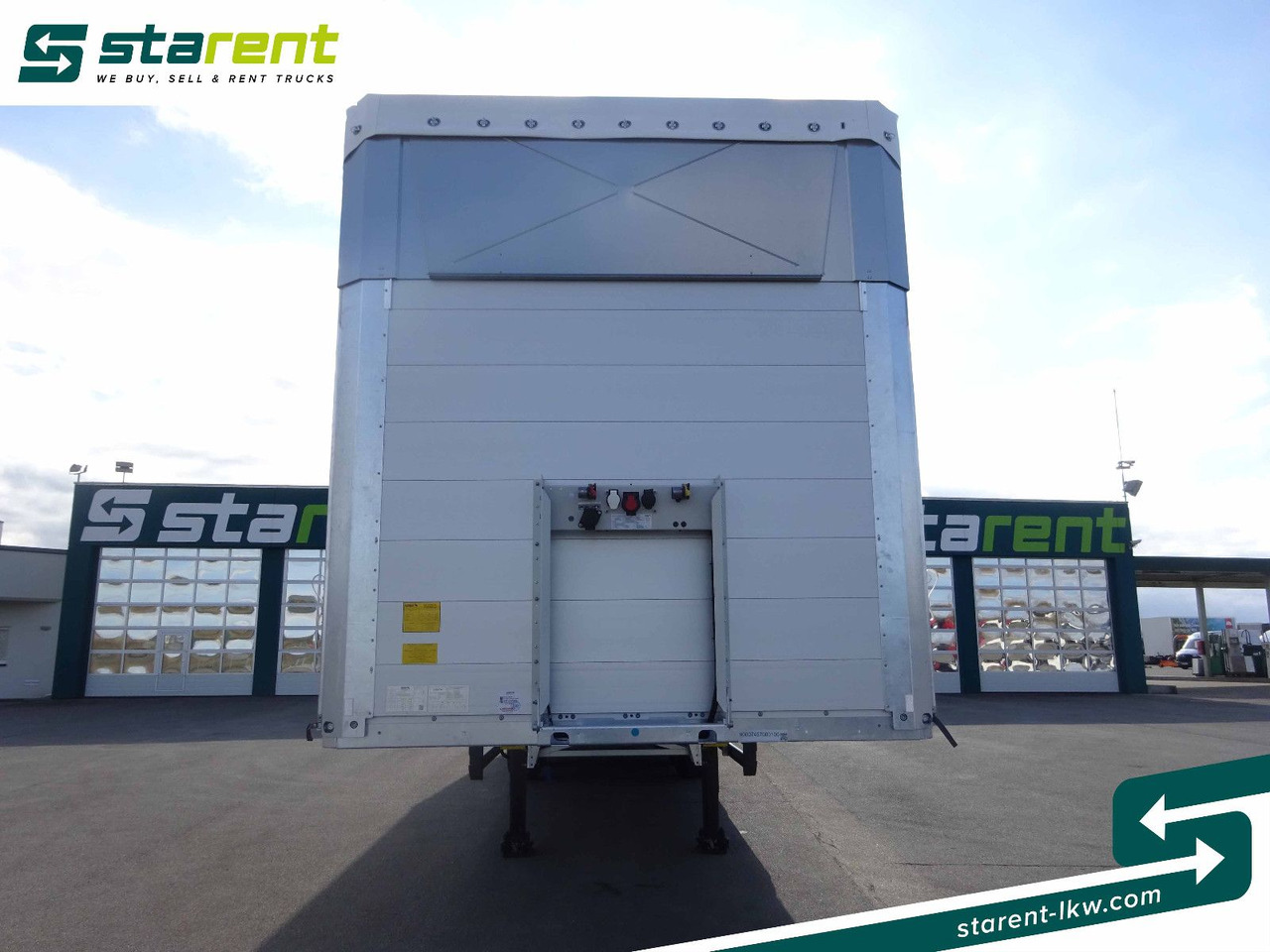Schmitz Cargobull Tautliner, Bordwand 60cm, Hubdach, Liftachse - Semi-trailer dengan terpal samping: gambar 2 Schmitz Cargobull Tautliner, Bordwand 60cm, Hubdach, Liftachse - Semi-trailer dengan terpal samping: gambar 2