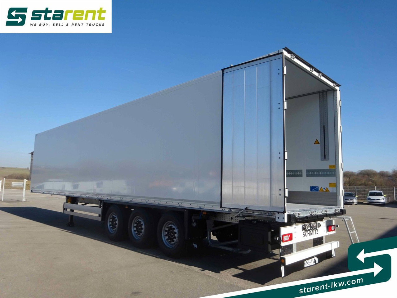 Semi-trailer kotak tertutup Schmitz Cargobull Trockenfrachtkoffer, Doppelstock, Liftachse: gambar 9