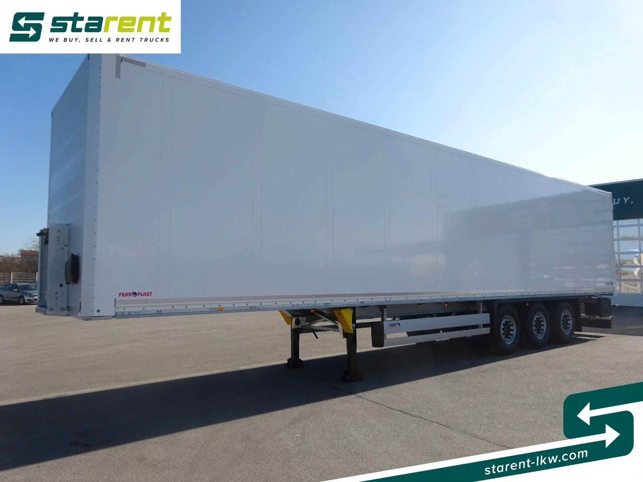 Schmitz Cargobull Trockenfrachtkoffer, Doppelstock, Liftachse - Semi-trailer kotak tertutup: gambar 1 Schmitz Cargobull Trockenfrachtkoffer, Doppelstock, Liftachse - Semi-trailer kotak tertutup: gambar 1