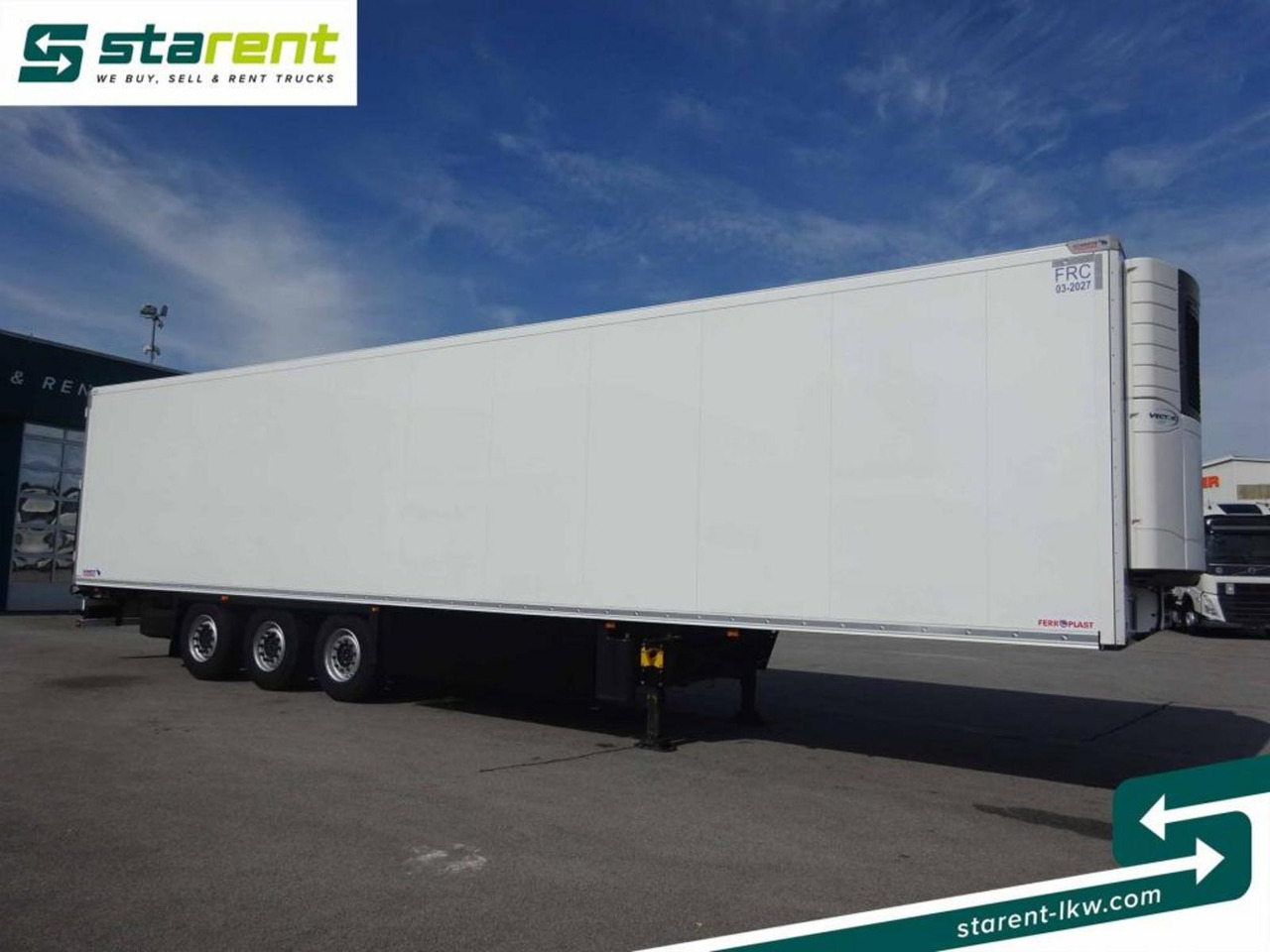 Schmitz Carrier Vector 1550 Palettenkasten Zurrleiste - Semi-trailer berpendingin: gambar 3 Schmitz Carrier Vector 1550 Palettenkasten Zurrleiste - Semi-trailer berpendingin: gambar 3