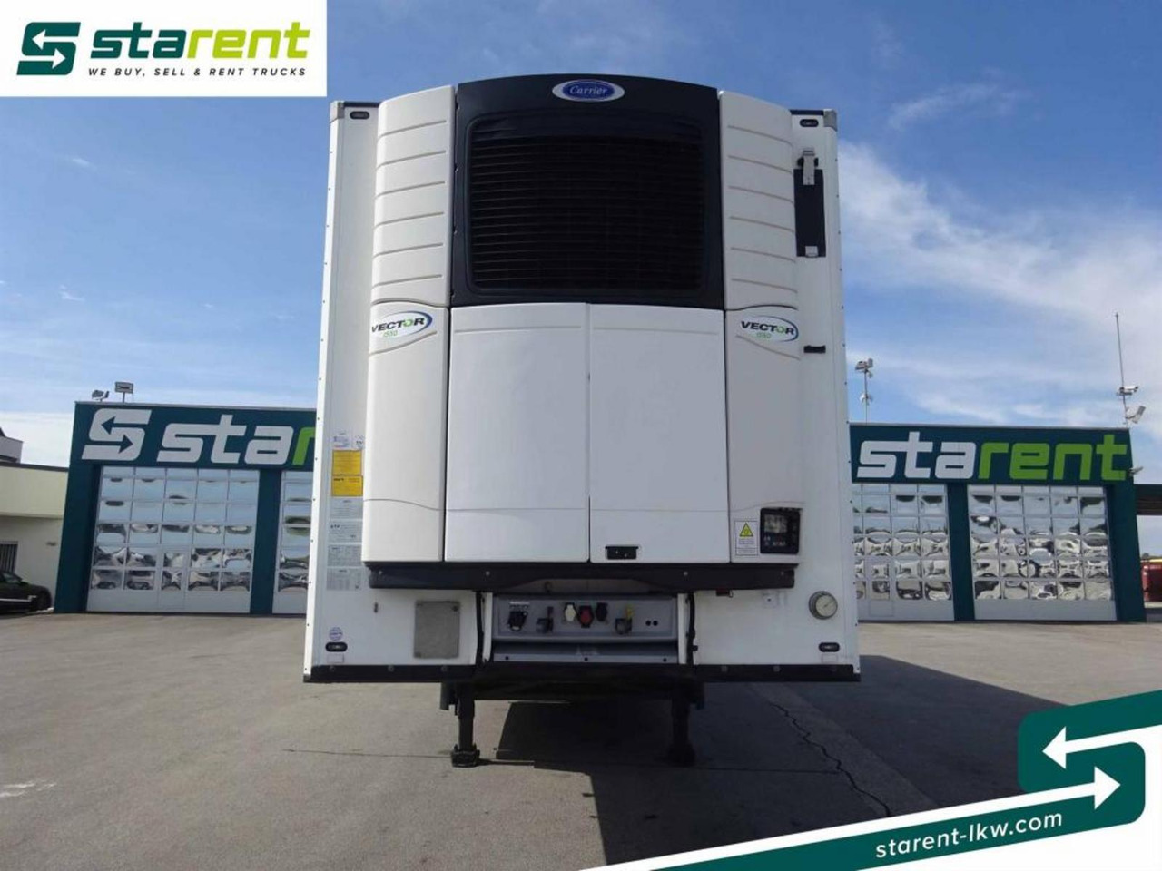 Schmitz Carrier Vector 1550 Palettenkasten Zurrleiste - Semi-trailer berpendingin: gambar 2 Schmitz Carrier Vector 1550 Palettenkasten Zurrleiste - Semi-trailer berpendingin: gambar 2