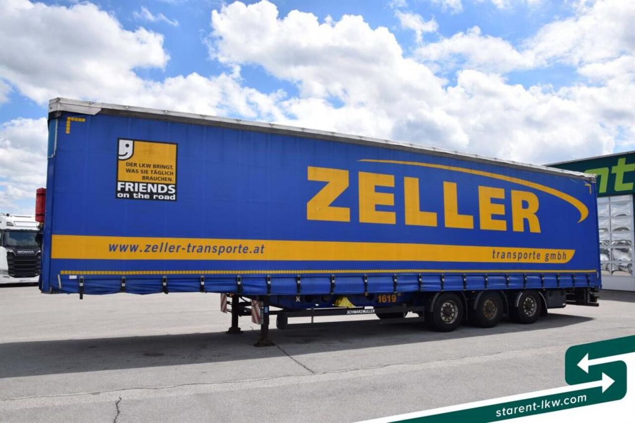 Schwarzmüller Megatrailer Coil Verbreiterbar BPW Hubdach - Semi-trailer dengan terpal samping: gambar 1 Schwarzmüller Megatrailer Coil Verbreiterbar BPW Hubdach - Semi-trailer dengan terpal samping: gambar 1