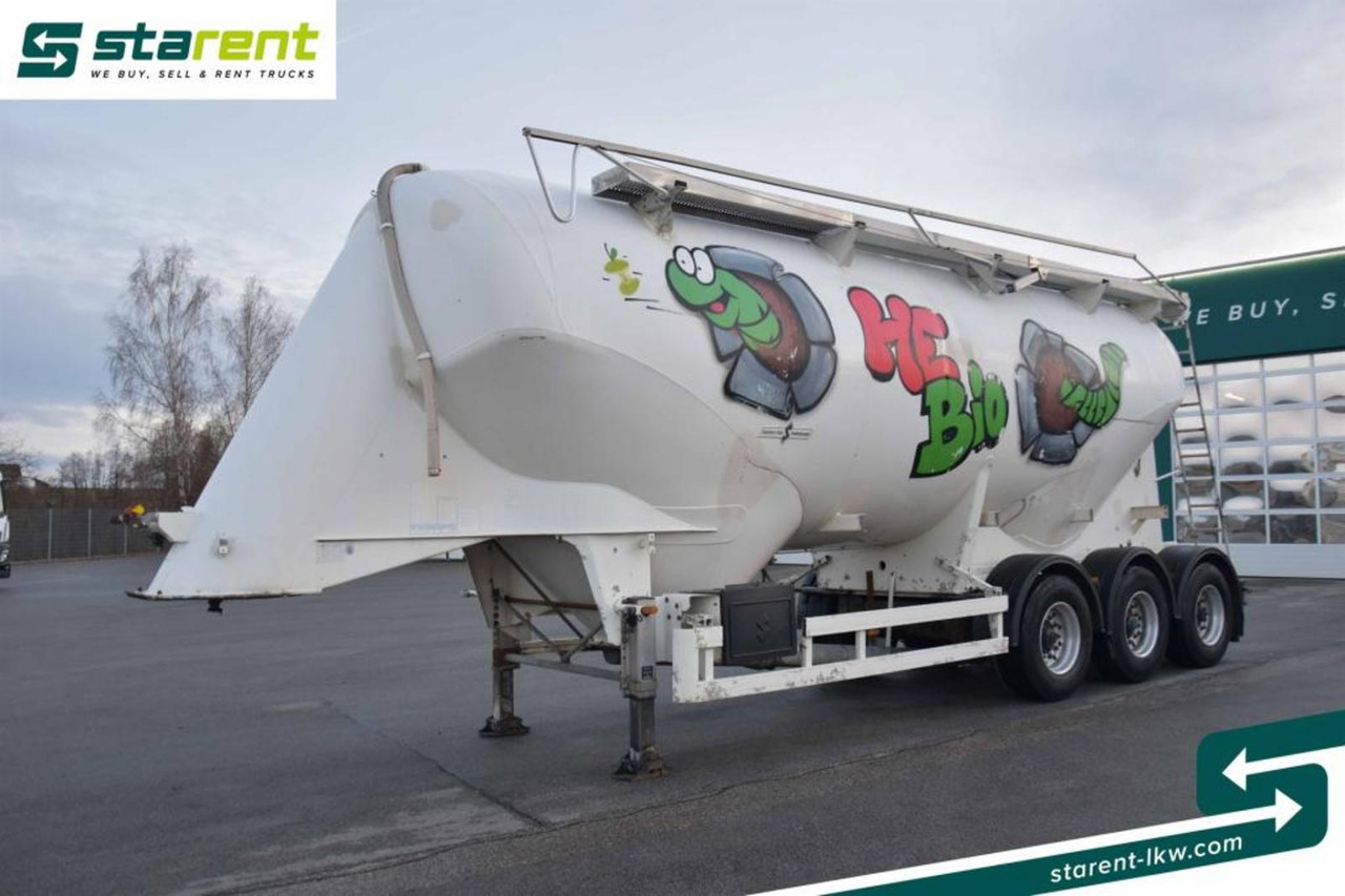Spitzer Silo 39.000 Liter 1 Kammer Bodenentleerer Alufelge - Semi-trailer tangki: gambar 1 Spitzer Silo 39.000 Liter 1 Kammer Bodenentleerer Alufelge - Semi-trailer tangki: gambar 1
