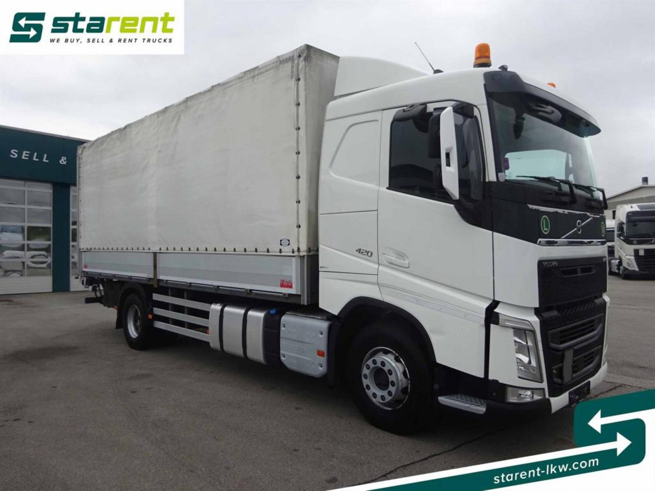 Volvo FH 420 Planenaufbau LBW 2000Kg Kamera Bett - Truk dengan terpal samping: gambar 3 Volvo FH 420 Planenaufbau LBW 2000Kg Kamera Bett - Truk dengan terpal samping: gambar 3