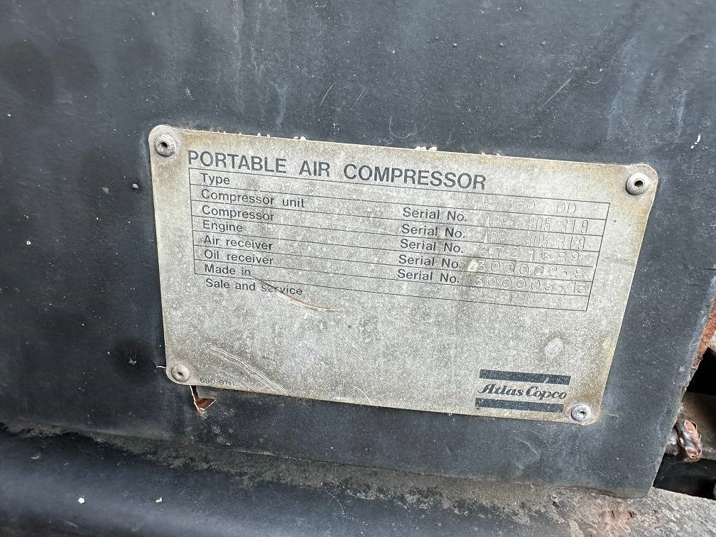 Kompresor udara Atlas Copco xas 350 dd: gambar 7