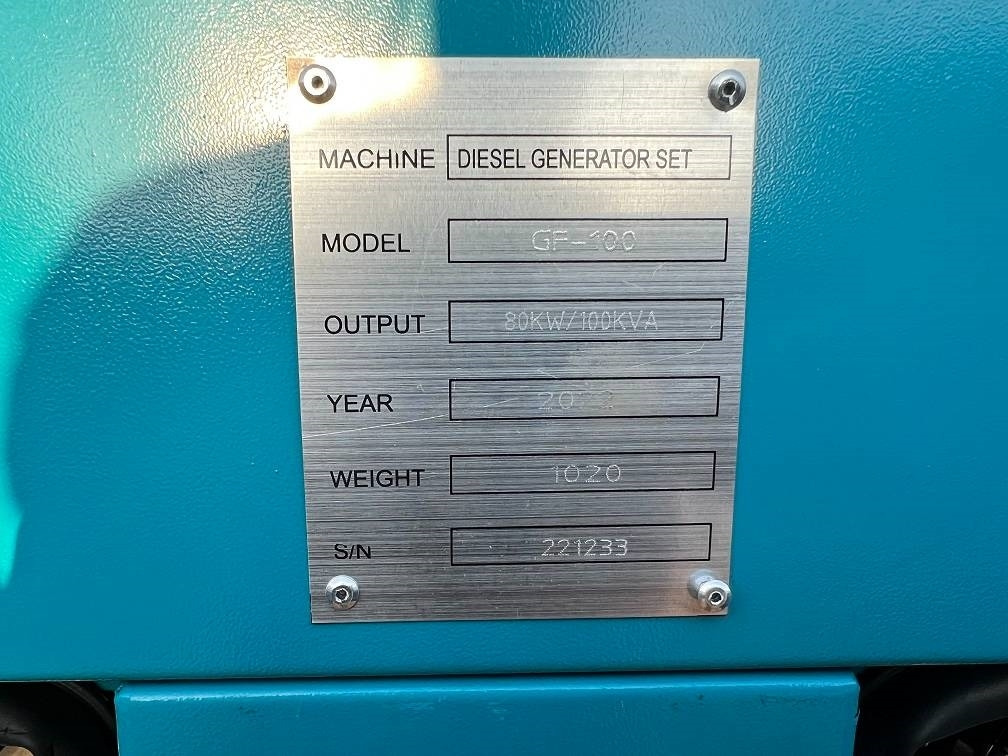 Genset baru Ricardo 100KVA (80KW) SILENT GENERATOR 3 PHASE 50HZ 400V: gambar 11
