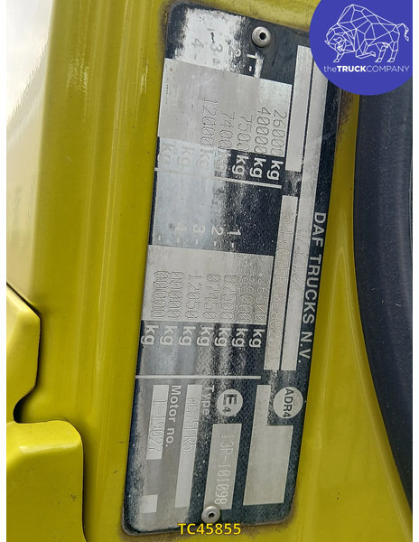 DAF CF 75 310 - Truk sampah: gambar 4 DAF CF 75 310 - Truk sampah: gambar 4