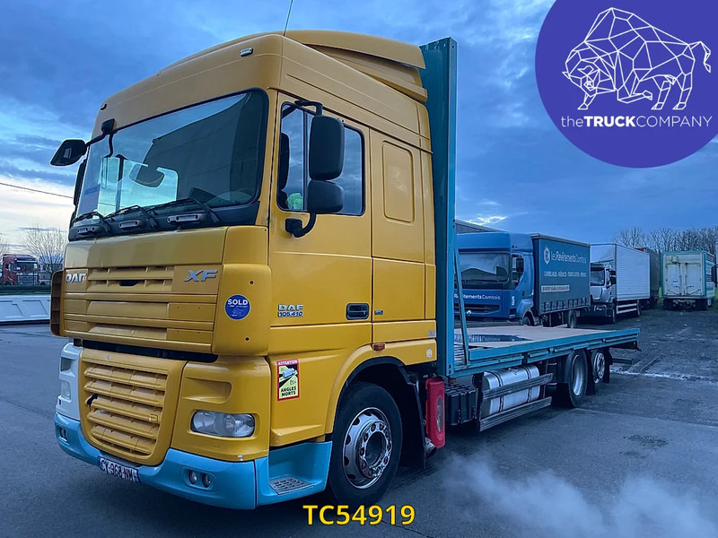 DAF XF 105 410 - Truk flatbed: gambar 1 DAF XF 105 410 - Truk flatbed: gambar 1