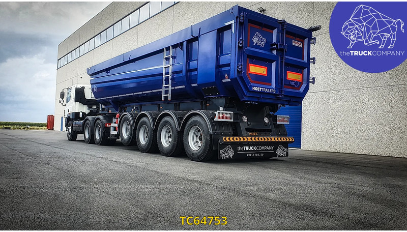 Hoet Trailers 4 axle - Semi-trailer jungkit: gambar 1 Hoet Trailers 4 axle - Semi-trailer jungkit: gambar 1