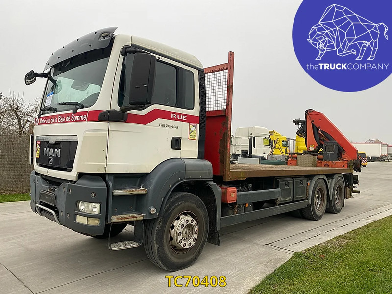 MAN TGS 400 - Truk flatbed: gambar 1 MAN TGS 400 - Truk flatbed: gambar 1