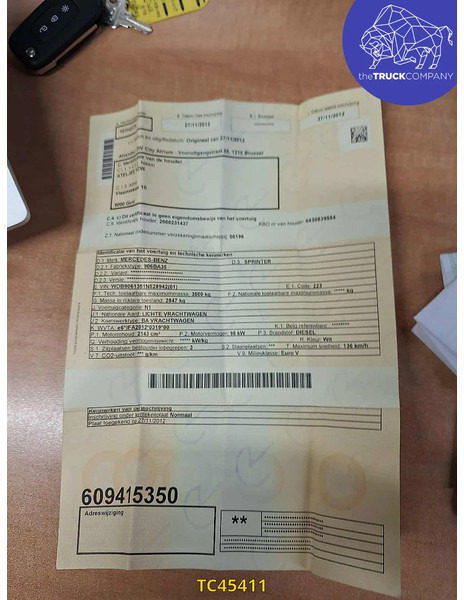 Mercedes-Benz Sprinter 313 CDI BOX + LIFT - Van box: gambar 3 Mercedes-Benz Sprinter 313 CDI BOX + LIFT - Van box: gambar 3