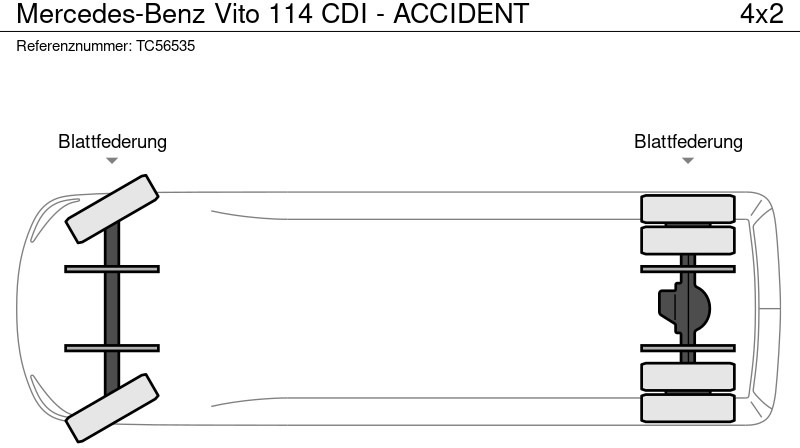 Mercedes-Benz Vito 114 CDI - ACCIDENT - Van panel: gambar 5 Mercedes-Benz Vito 114 CDI - ACCIDENT - Van panel: gambar 5