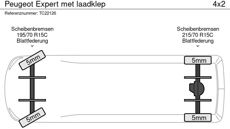 Peugeot Expert met laadklep - Van panel: gambar 5 Peugeot Expert met laadklep - Van panel: gambar 5