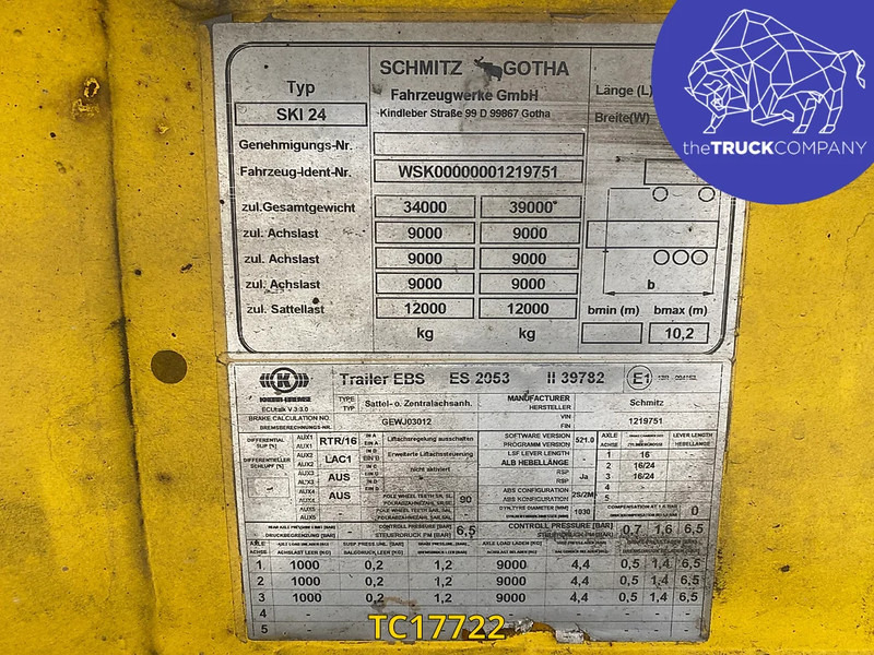 Schmitz Cargobull - Semi-trailer jungkit: gambar 2 Schmitz Cargobull - Semi-trailer jungkit: gambar 2