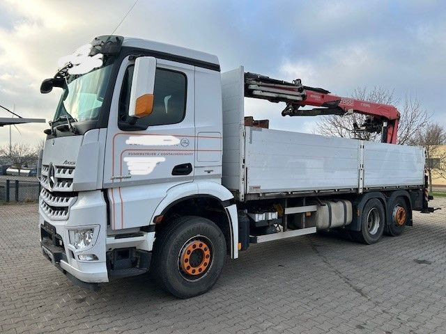 Mercedes-Benz 2545 Kran FASSI F195AS Mercedes-Benz 2545 Kran FASSI F195AS - Truk flatbed, Truk derek: gambar 1 Mercedes-Benz 2545 Kran FASSI F195AS Mercedes-Benz 2545 Kran FASSI F195AS - Truk flatbed, Truk derek: gambar 1