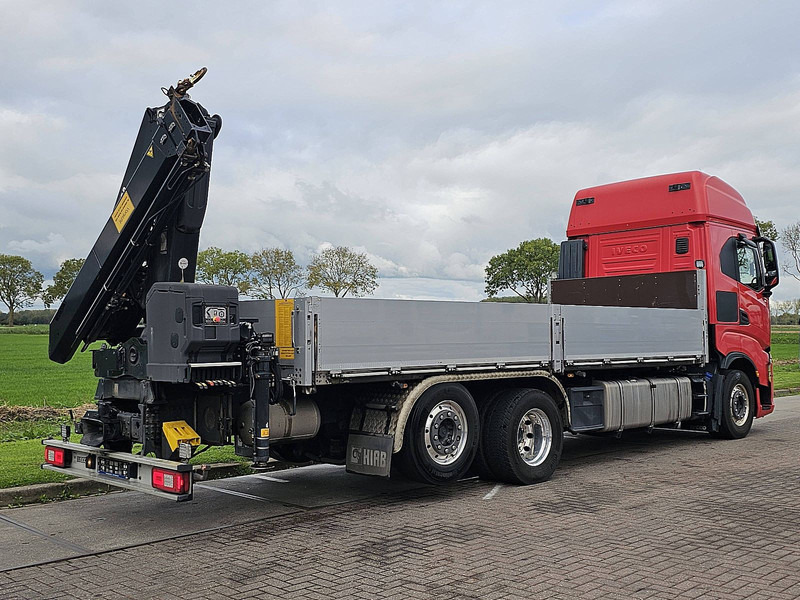 Iveco S-WAY AS260S46 6X2-4 HIAB 155-E2 - Truk flatbed, Truk derek: gambar 3 Iveco S-WAY AS260S46 6X2-4 HIAB 155-E2 - Truk flatbed, Truk derek: gambar 3