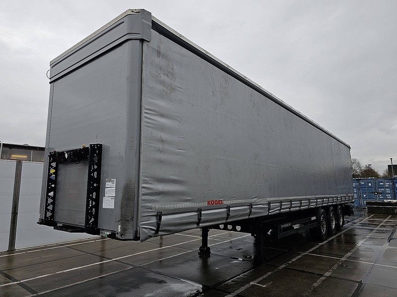 Kögel SN24 BPW,EDSCHA - Semi-trailer dengan terpal samping: gambar 1 Kögel SN24 BPW,EDSCHA - Semi-trailer dengan terpal samping: gambar 1