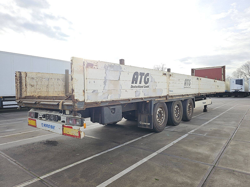 Krone SD DROPSIDES LIFT AXLE - Semi-trailer flatbed: gambar 2 Krone SD DROPSIDES LIFT AXLE - Semi-trailer flatbed: gambar 2