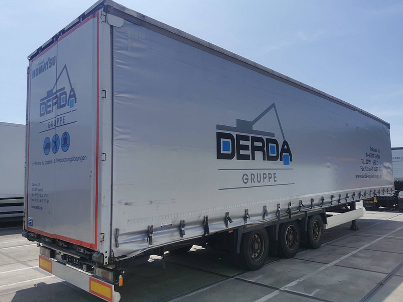 Krone SD24 MEGALINER BPW LIFT AXLE EDSCHA - Semi-trailer dengan terpal samping: gambar 2 Krone SD24 MEGALINER BPW LIFT AXLE EDSCHA - Semi-trailer dengan terpal samping: gambar 2