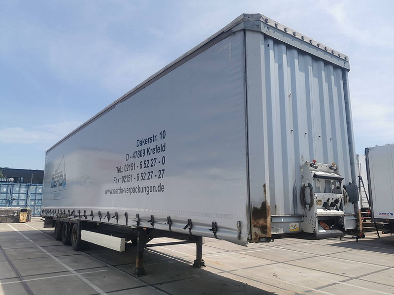 Krone SD24 MEGALINER BPW LIFT AXLE EDSCHA - Semi-trailer dengan terpal samping: gambar 3 Krone SD24 MEGALINER BPW LIFT AXLE EDSCHA - Semi-trailer dengan terpal samping: gambar 3