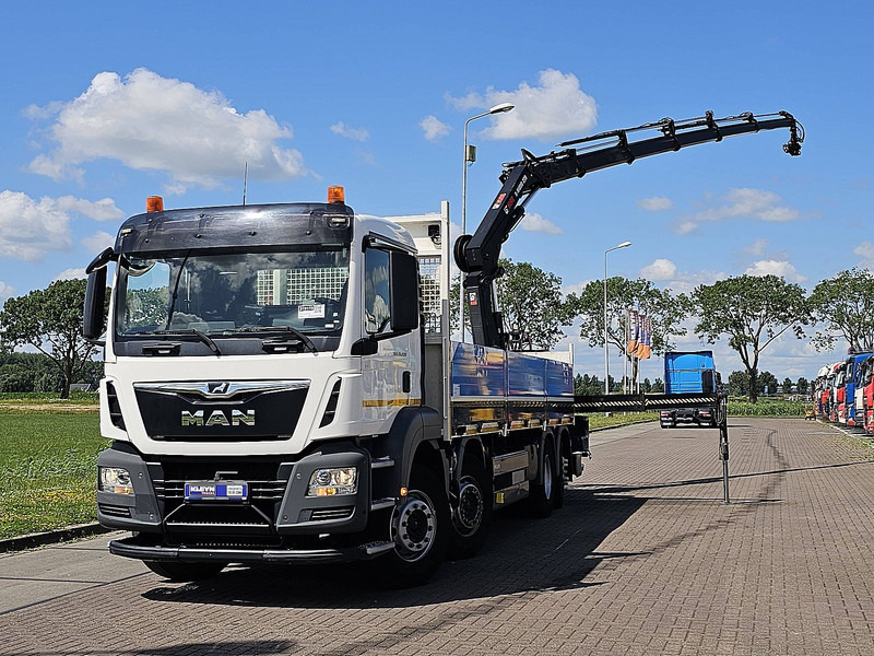 MAN 35.420TGS HIAB228ES5,8x2*4 - Truk flatbed, Truk derek: gambar 2 MAN 35.420TGS HIAB228ES5,8x2*4 - Truk flatbed, Truk derek: gambar 2