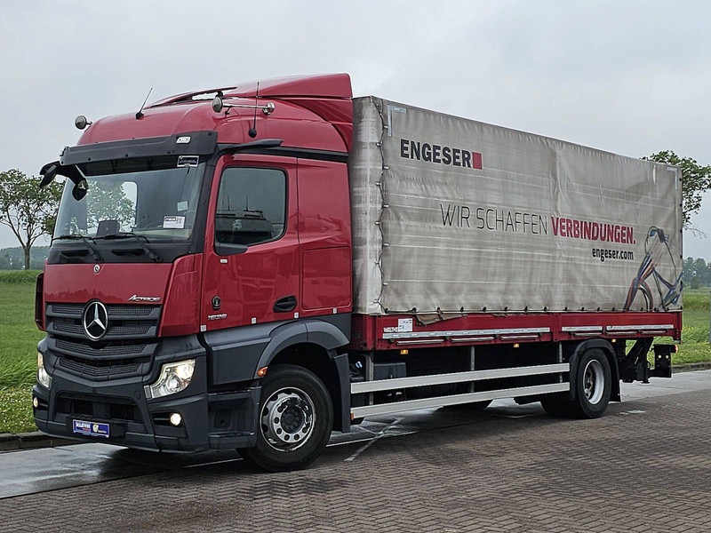 Mercedes-Benz ACTROS 1836 - Truk dengan terpal samping: gambar 2 Mercedes-Benz ACTROS 1836 - Truk dengan terpal samping: gambar 2