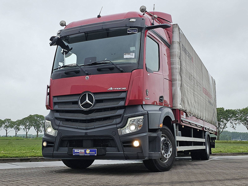Mercedes-Benz ACTROS 1836 - Truk dengan terpal samping: gambar 1 Mercedes-Benz ACTROS 1836 - Truk dengan terpal samping: gambar 1