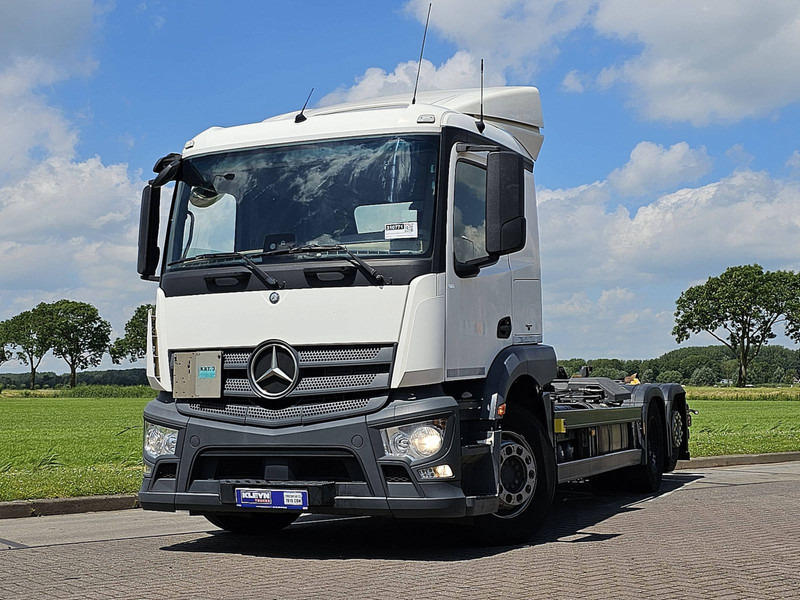 Mercedes-Benz ACTROS 2543 6X2 STEERAXLE HOOK - Hook lift: gambar 1 Mercedes-Benz ACTROS 2543 6X2 STEERAXLE HOOK - Hook lift: gambar 1