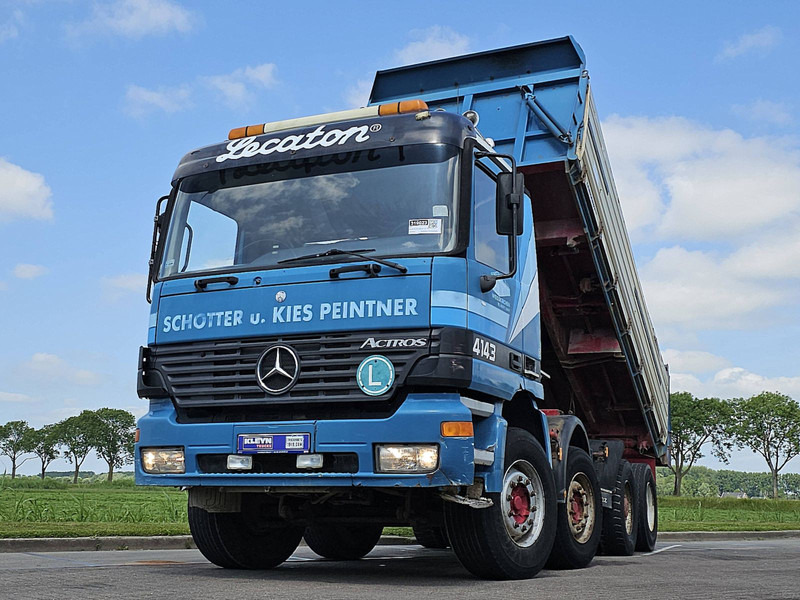 Mercedes-Benz ACTROS 4143 8X4 EPS FULL STEEL - Truk jungkit: gambar 1 Mercedes-Benz ACTROS 4143 8X4 EPS FULL STEEL - Truk jungkit: gambar 1