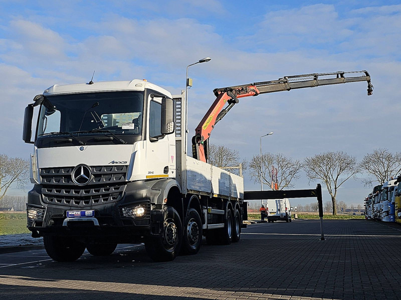 Mercedes-Benz AROCS 3240 PK23000-4 - Truk flatbed, Truk derek: gambar 1 Mercedes-Benz AROCS 3240 PK23000-4 - Truk flatbed, Truk derek: gambar 1