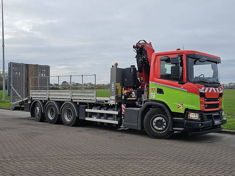 Scania P410 CNG,FASSI F235 - Truk flatbed, Truk derek: gambar 5 Scania P410 CNG,FASSI F235 - Truk flatbed, Truk derek: gambar 5