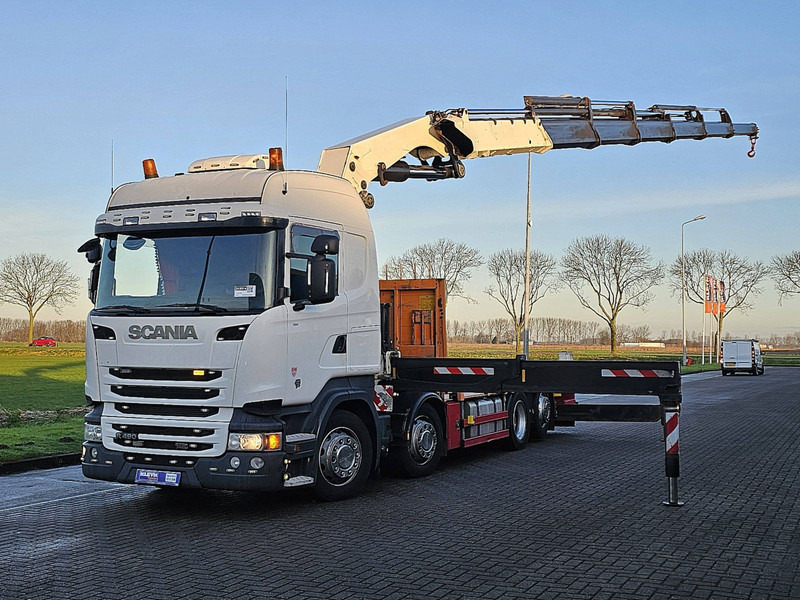 Scania R490 8x2*6 HMF6020 K6 - Truk flatbed, Truk derek: gambar 2 Scania R490 8x2*6 HMF6020 K6 - Truk flatbed, Truk derek: gambar 2