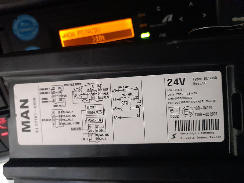 Tractor head MAN 18.500 TGX XLX 2X TANK NIGHT AC: gambar 14 Tractor head MAN 18.500 TGX XLX 2X TANK NIGHT AC: gambar 14