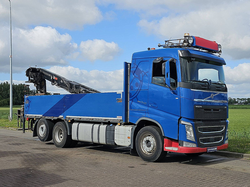 Volvo FH 540 6X2 HIAB 117K PRO - Truk flatbed, Truk derek: gambar 5 Volvo FH 540 6X2 HIAB 117K PRO - Truk flatbed, Truk derek: gambar 5