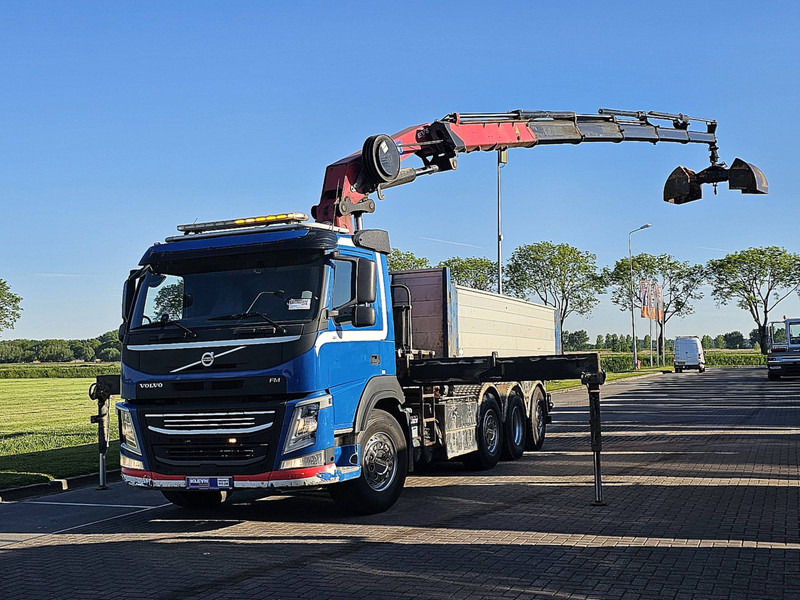 Volvo FM 460 8X2 HMF 3220 K6 - Truk flatbed, Truk derek: gambar 2 Volvo FM 460 8X2 HMF 3220 K6 - Truk flatbed, Truk derek: gambar 2