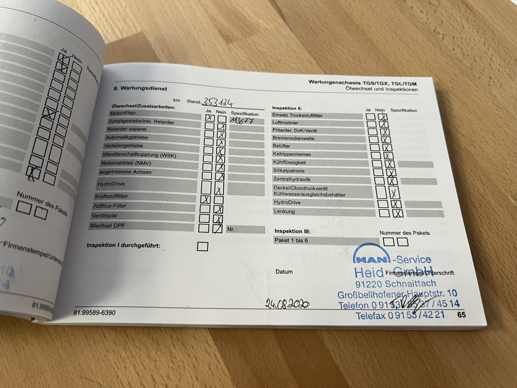 Truk box MAN TGL 12.220  E6 7,1m Koffer+LBW Getriebegeräusche: gambar 6
