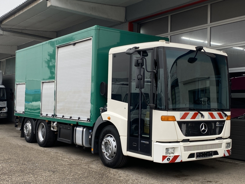 Mercedes-Benz Econic 2633 PLATZ Mülltonnenwaschanlage - Truk sampah: gambar 1 Mercedes-Benz Econic 2633 PLATZ Mülltonnenwaschanlage - Truk sampah: gambar 1