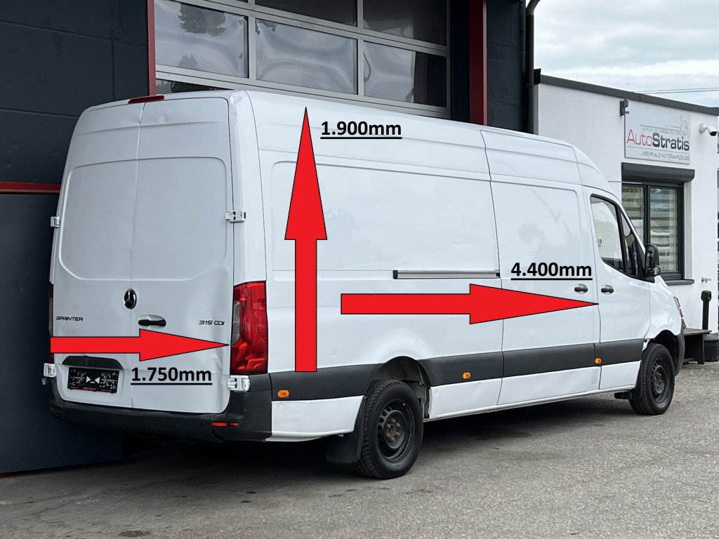 Mercedes-Benz Sprinter 315 CDI Eu 6d-TEMP MAXI KLIMA Tempomat - Van panel: gambar 2 Mercedes-Benz Sprinter 315 CDI Eu 6d-TEMP MAXI KLIMA Tempomat - Van panel: gambar 2