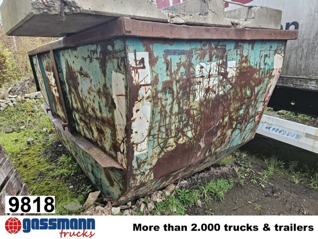 Absetzcontainer ca. 10/12m³ - Bunker penyimpanan: gambar 1 Absetzcontainer ca. 10/12m³ - Bunker penyimpanan: gambar 1