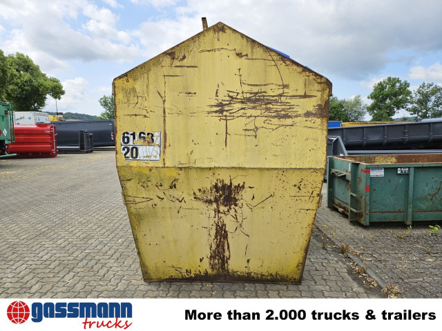Absetzcontainer ca. 15m³ geschlossen mit Deckel - Bunker penyimpanan: gambar 4 Absetzcontainer ca. 15m³ geschlossen mit Deckel - Bunker penyimpanan: gambar 4