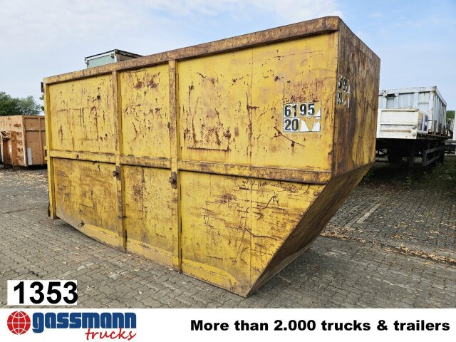 Absetzcontainer ca. 17m³ offen mit - Bunker penyimpanan: gambar 1 Absetzcontainer ca. 17m³ offen mit - Bunker penyimpanan: gambar 1