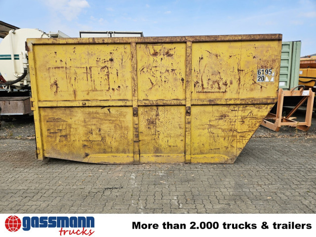 Absetzcontainer ca. 17m³ offen mit - Bunker penyimpanan: gambar 2 Absetzcontainer ca. 17m³ offen mit - Bunker penyimpanan: gambar 2