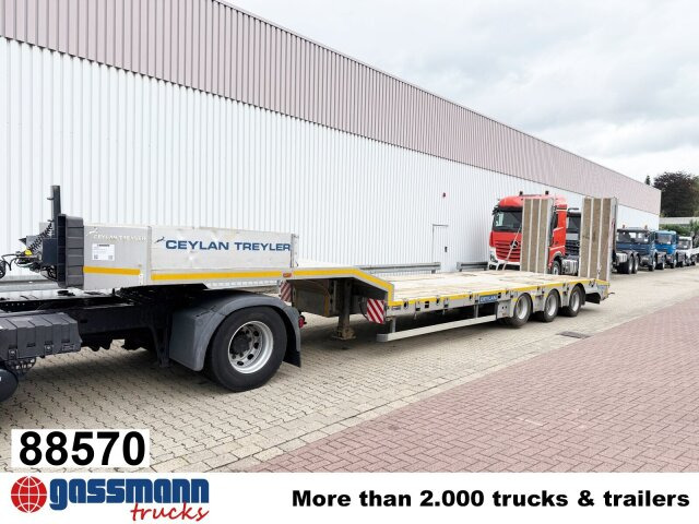 CYL 3, mit Lift-/Lenkachse, faltbare Rampen - Semi-trailer low bed: gambar 1 CYL 3, mit Lift-/Lenkachse, faltbare Rampen - Semi-trailer low bed: gambar 1