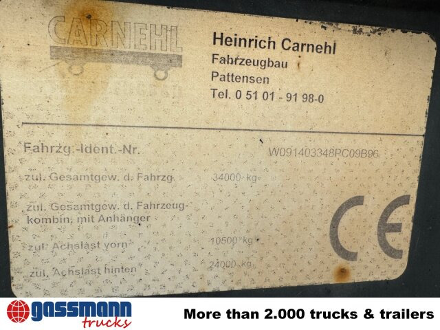Carnehl CHKS/HH, Liftachse, Stahlmulde ca. 24m³ - Semi-trailer jungkit: gambar 3 Carnehl CHKS/HH, Liftachse, Stahlmulde ca. 24m³ - Semi-trailer jungkit: gambar 3