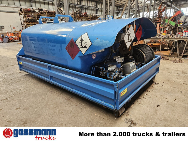 Wadah kontainer City-Abrolltank 5500l Heizöl/Diesel: gambar 12