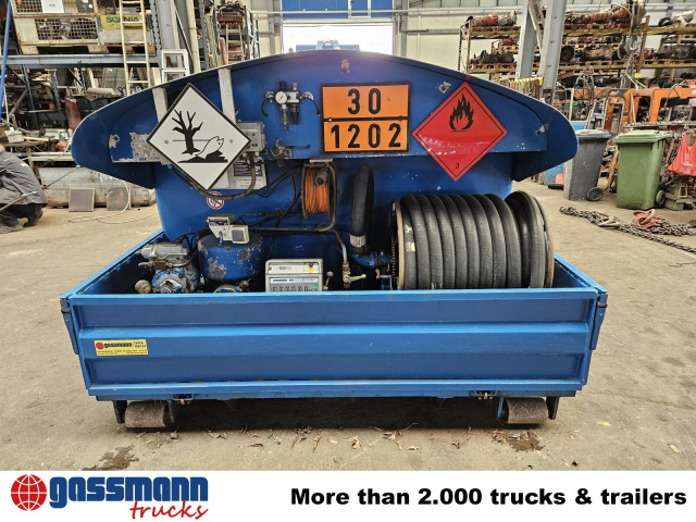 Wadah kontainer City-Abrolltank 5500l Heizöl/Diesel: gambar 13
