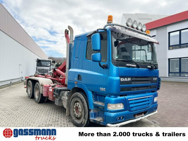DAF AT 85.460 6x4, Abrollkipper Palfinger T20 - Hook lift, Truk derek: gambar 4 DAF AT 85.460 6x4, Abrollkipper Palfinger T20 - Hook lift, Truk derek: gambar 4