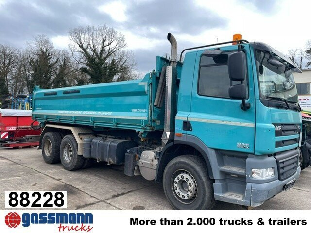 DAF CF 85.460 6x4, Bordmatik links - Truk jungkit: gambar 1 DAF CF 85.460 6x4, Bordmatik links - Truk jungkit: gambar 1
