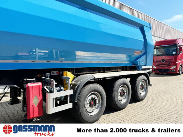 Semi-trailer jungkit baru Euro ATM 27, HARDOX Stahlmulde ca. 27m³,: gambar 8